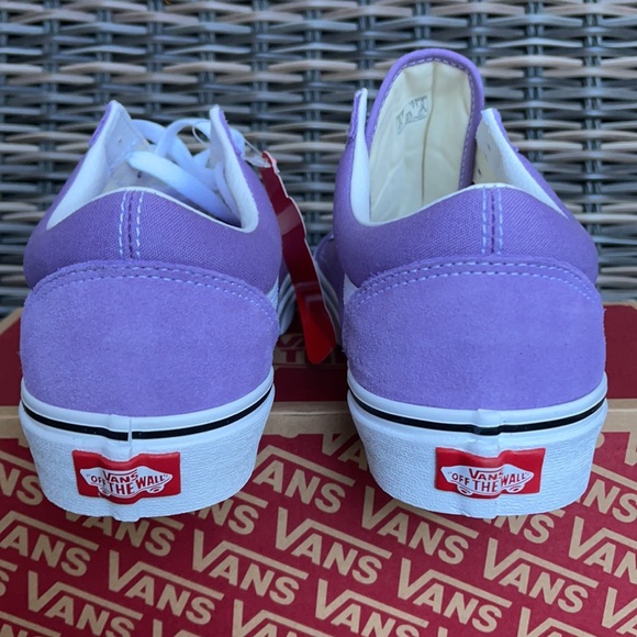 Vans Old Skool Chalk Violet/True White MENS - Picture 14 of 16